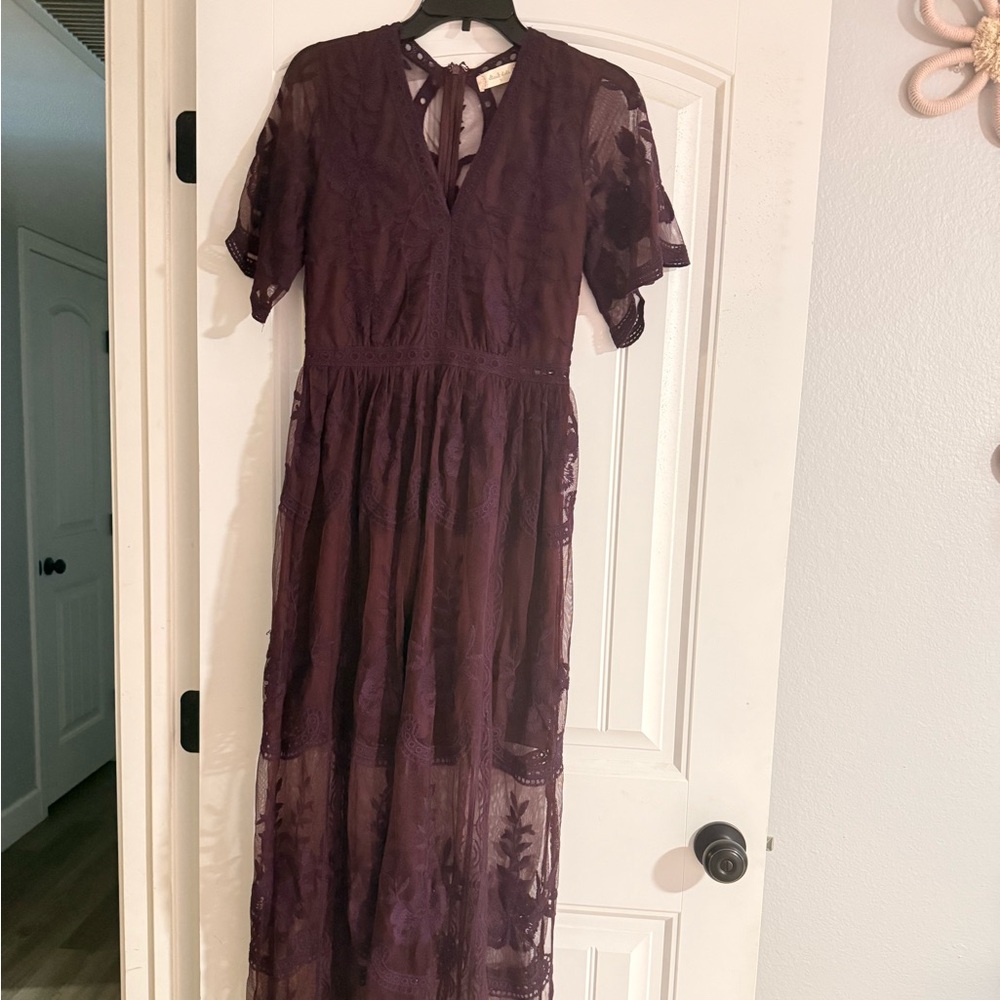 Altar'd State Lace Maxi Dress